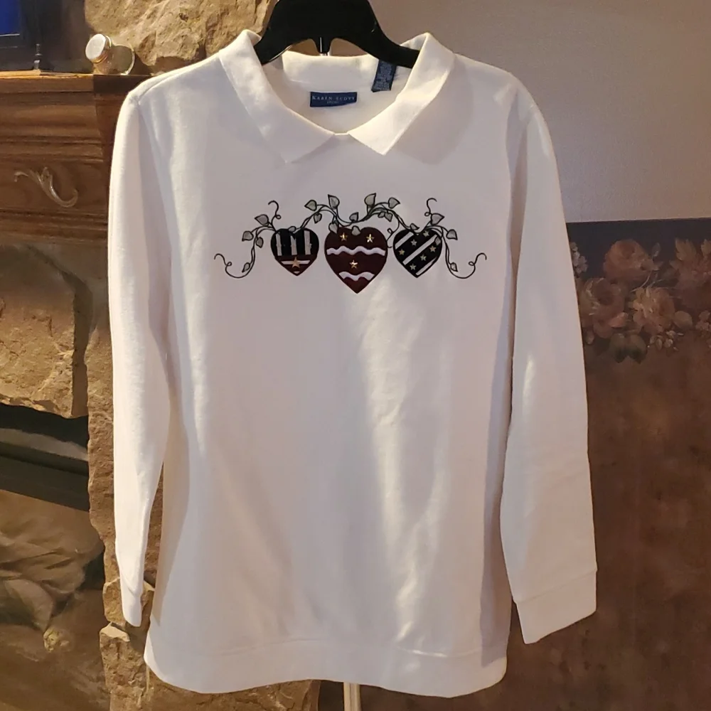🌷NWT Karen Scott Sport top - Picture 1 of 4